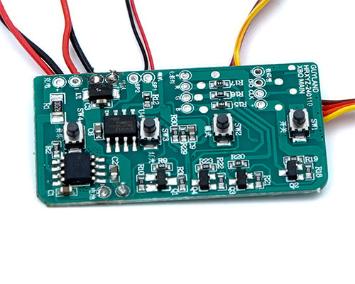 Nasal aspirator motherboard